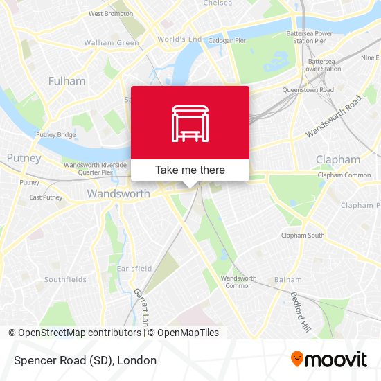 Spencer Road (SD) map