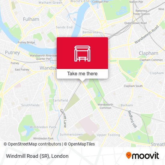 Windmill Road (SR) map