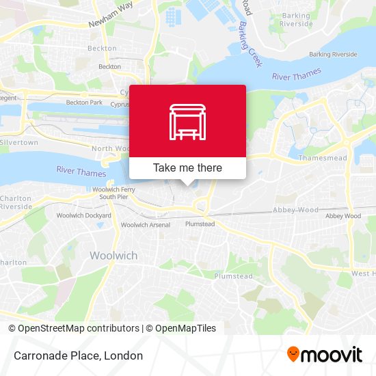 Carronade Place map