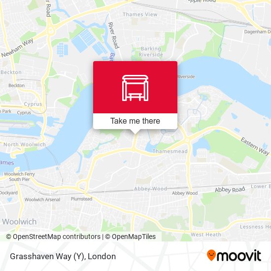 Grasshaven Way (Y) map