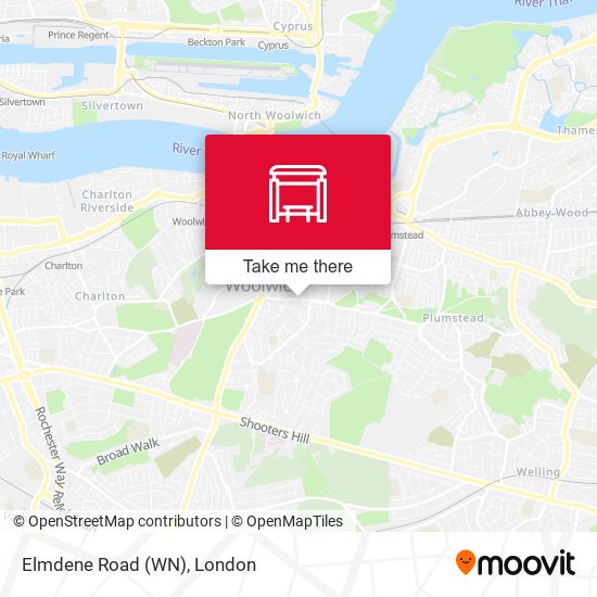 Elmdene Road (WN) map