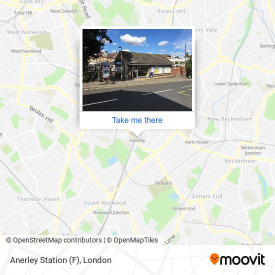 Anerley Station (F) map