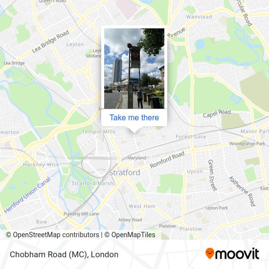 Chobham Road (MC) map