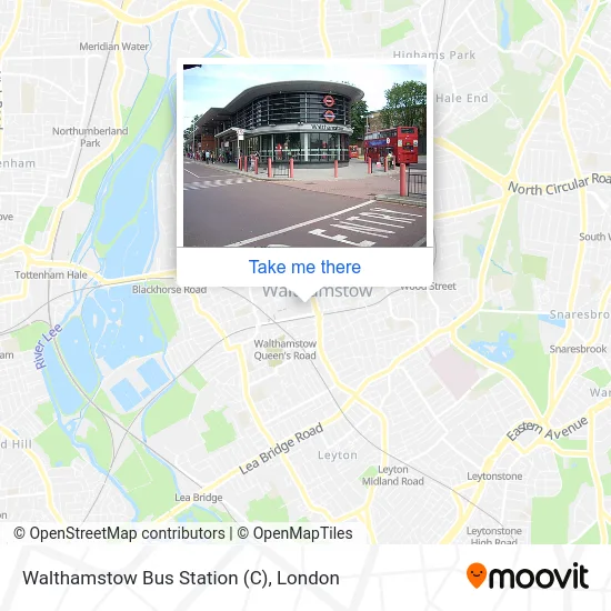 Walthamstow Bus Station (C) map