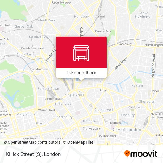 Killick Street map