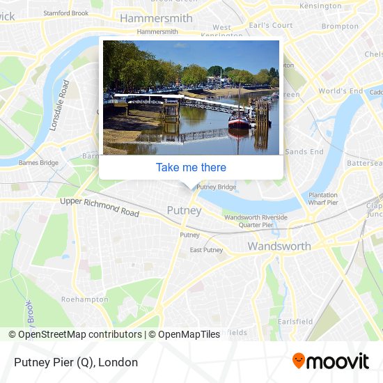 Putney Pier (Q) map