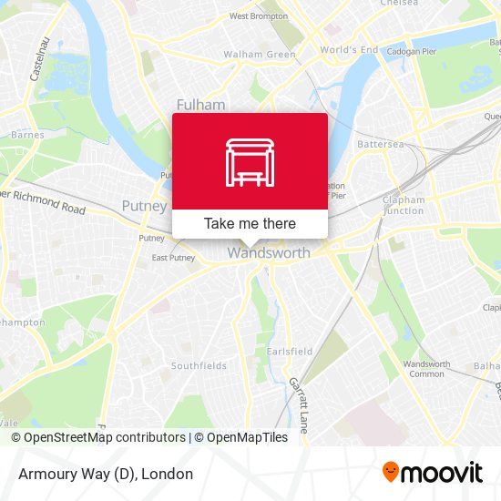Armoury Way (D) map