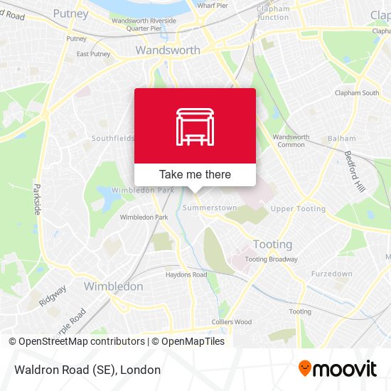 Waldron Road (SE) map
