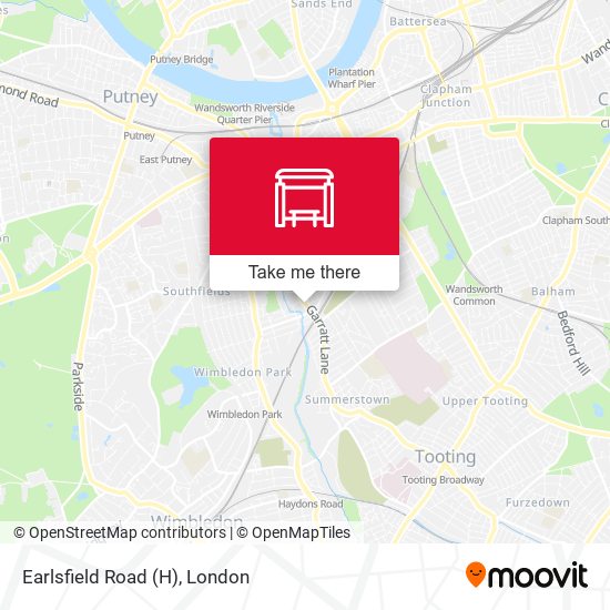 Earlsfield Road (H) map