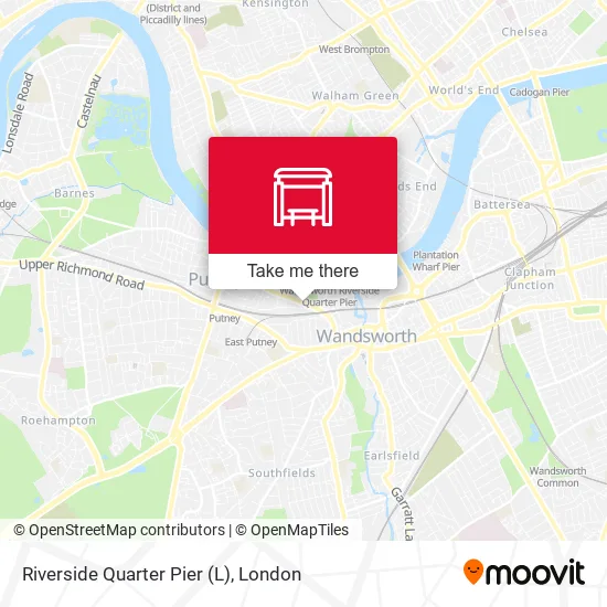 Riverside Quarter Pier (L) map