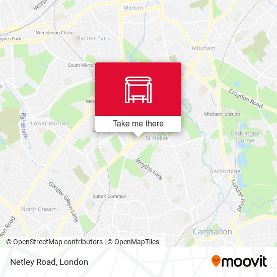Netley Road map