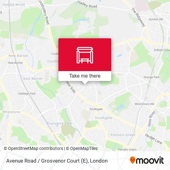 Avenue Road / Grosvenor Court (E) map