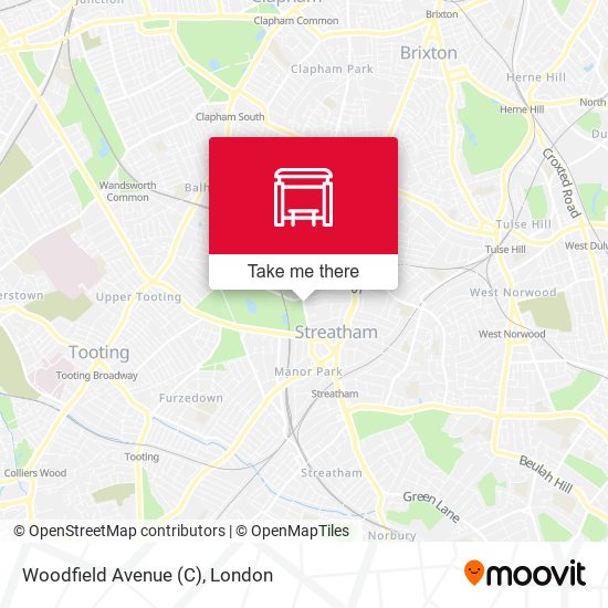 Woodfield Avenue (C) map