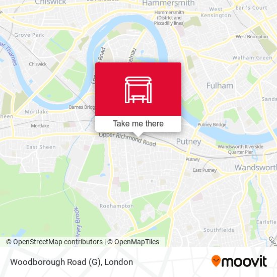 Woodborough Road (G) map