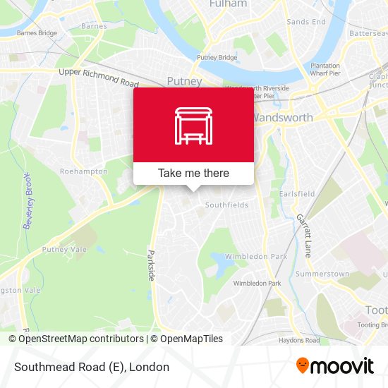 Southmead Road (E) map