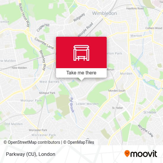 Parkway (CU) map