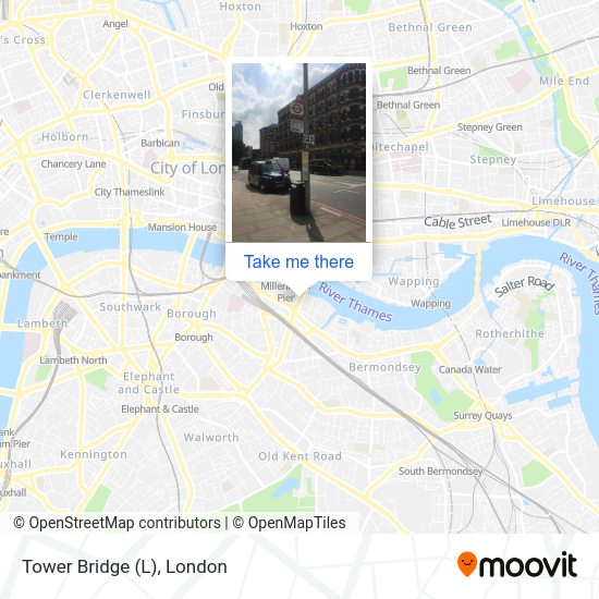 Tower Bridge (L) map