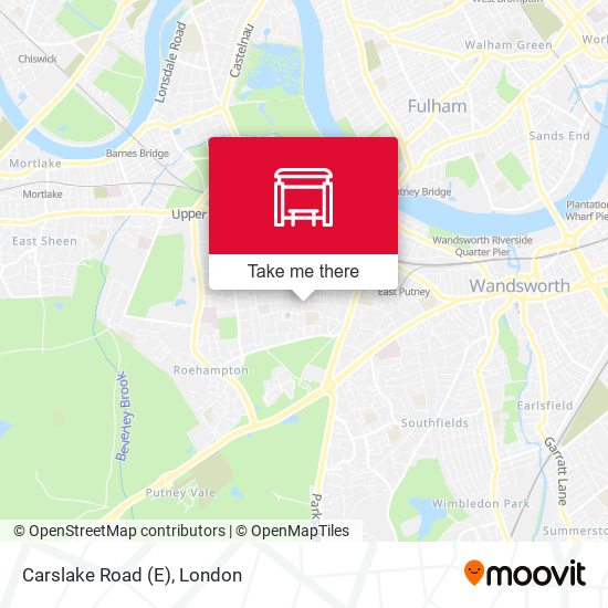 Carslake Road (E) map