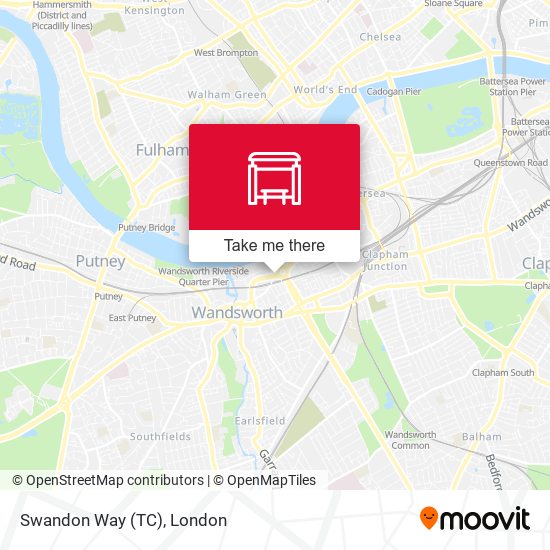 Swandon Way (TC) map