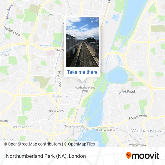 Northumberland Park NA stop Routes Schedules and Fares