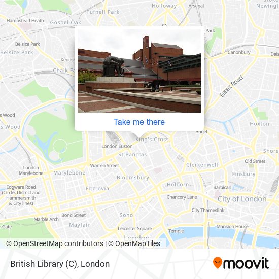 British Library (C) map