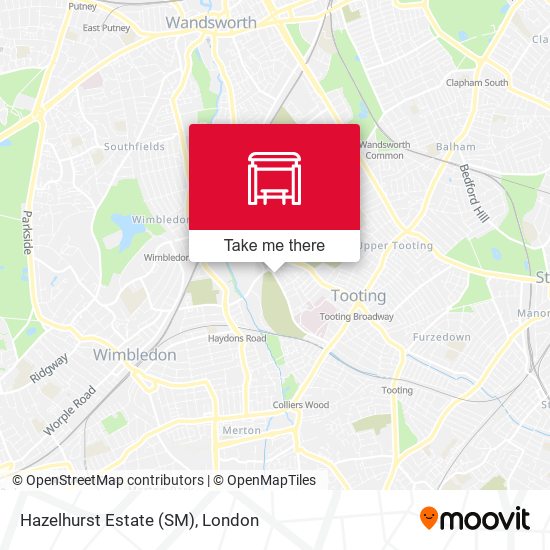 Hazelhurst Estate (SM) map