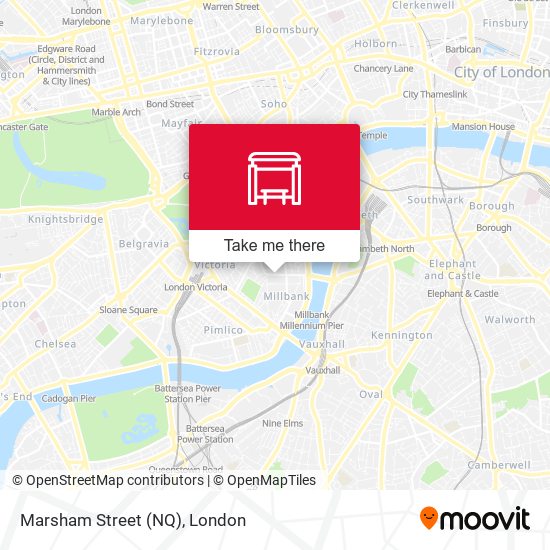 Marsham Street (NQ) map