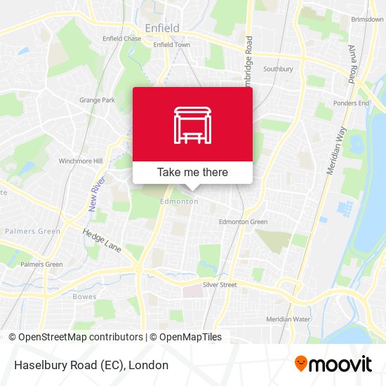 Haselbury Road (EC) map