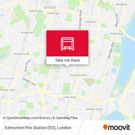 Edmonton Fire Station (ED) map