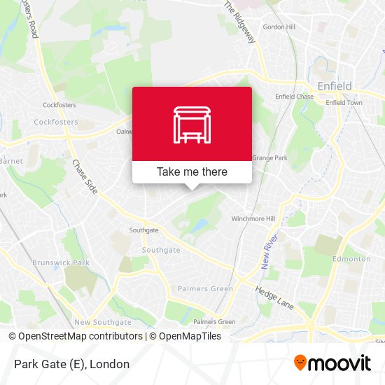 Park Gate (E) map