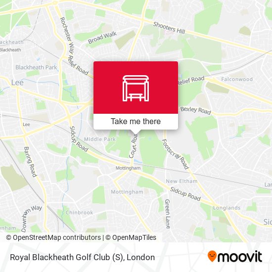 Royal Blackheath Golf Club (S) map