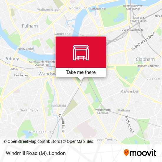Windmill Road (M) map