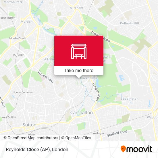 Reynolds Close (AP) map