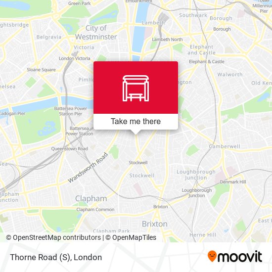 Thorne Road (S) map