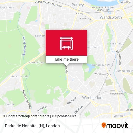 Parkside Hospital (N) map