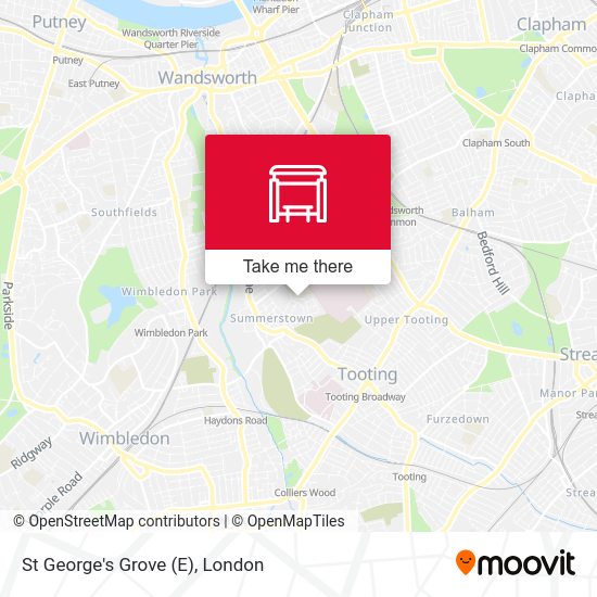 St George's Grove (E) map