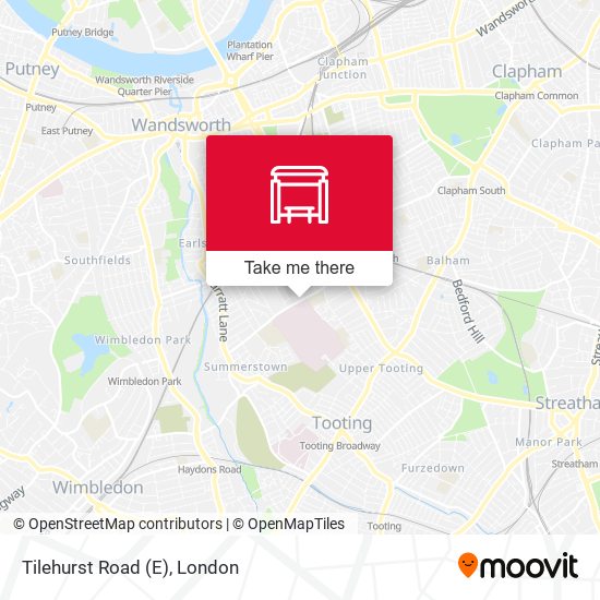 Tilehurst Road (E) map
