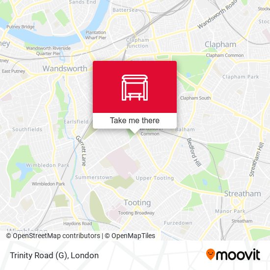 Trinity Road (G) map