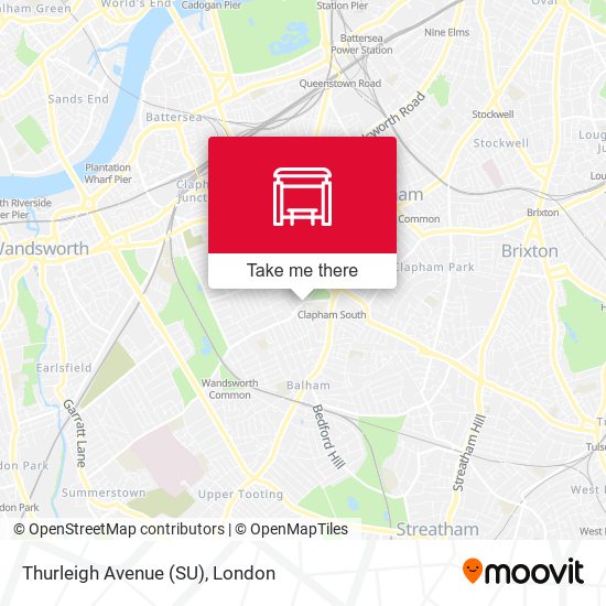 Thurleigh Avenue (SU) map