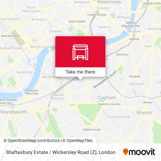 Shaftesbury Estate / Wickersley Road (Z) map