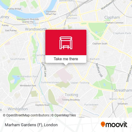 Marham Gardens (F) map