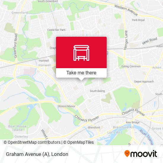 Graham Avenue map