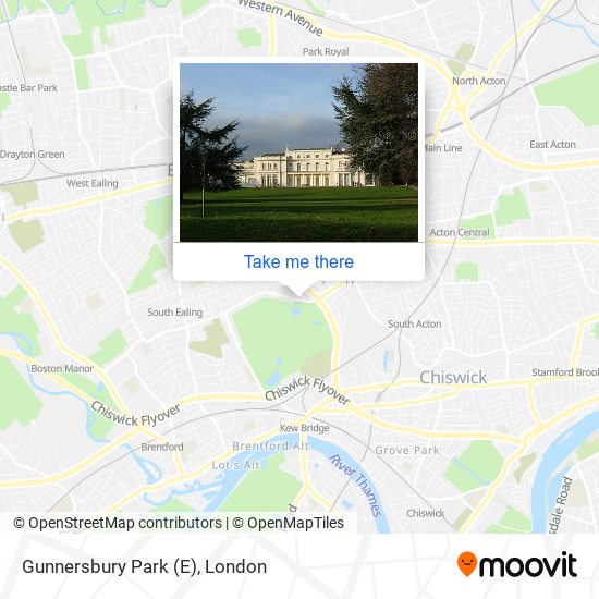 Gunnersbury Park (E) map