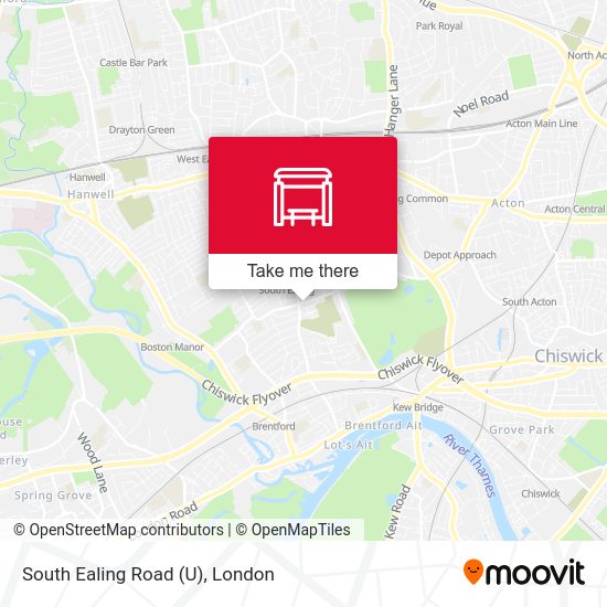 South Ealing Road (U) map