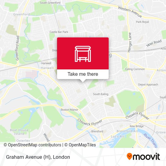 Graham Avenue (H) map