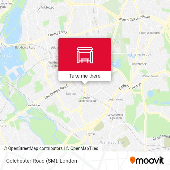 Colchester Road (SM) map