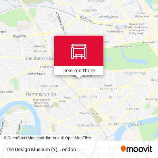 The Design Museum (Y) map