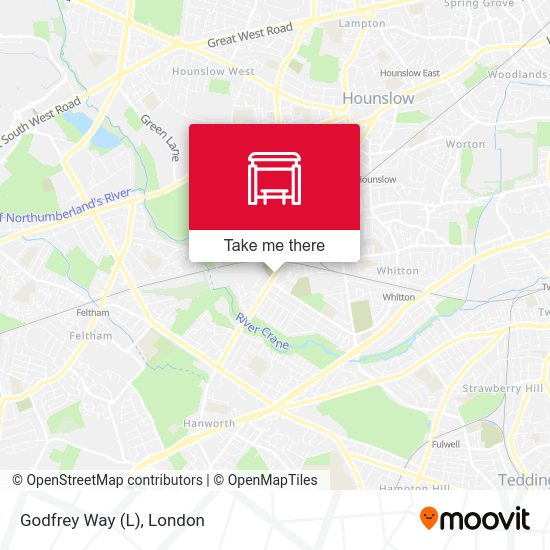 Godfrey Way (L) map