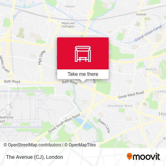 The Avenue (CJ) map