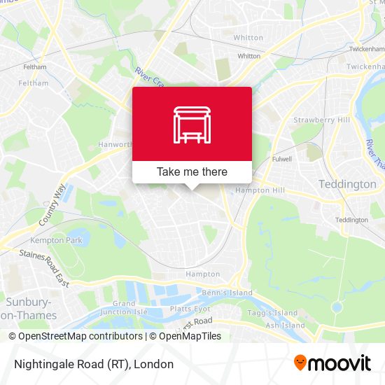 Nightingale Road (RT) map
